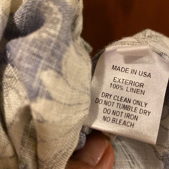 Linen Lisa Marie Fernandez maxi/dress with tie . - Picture 5 of 8